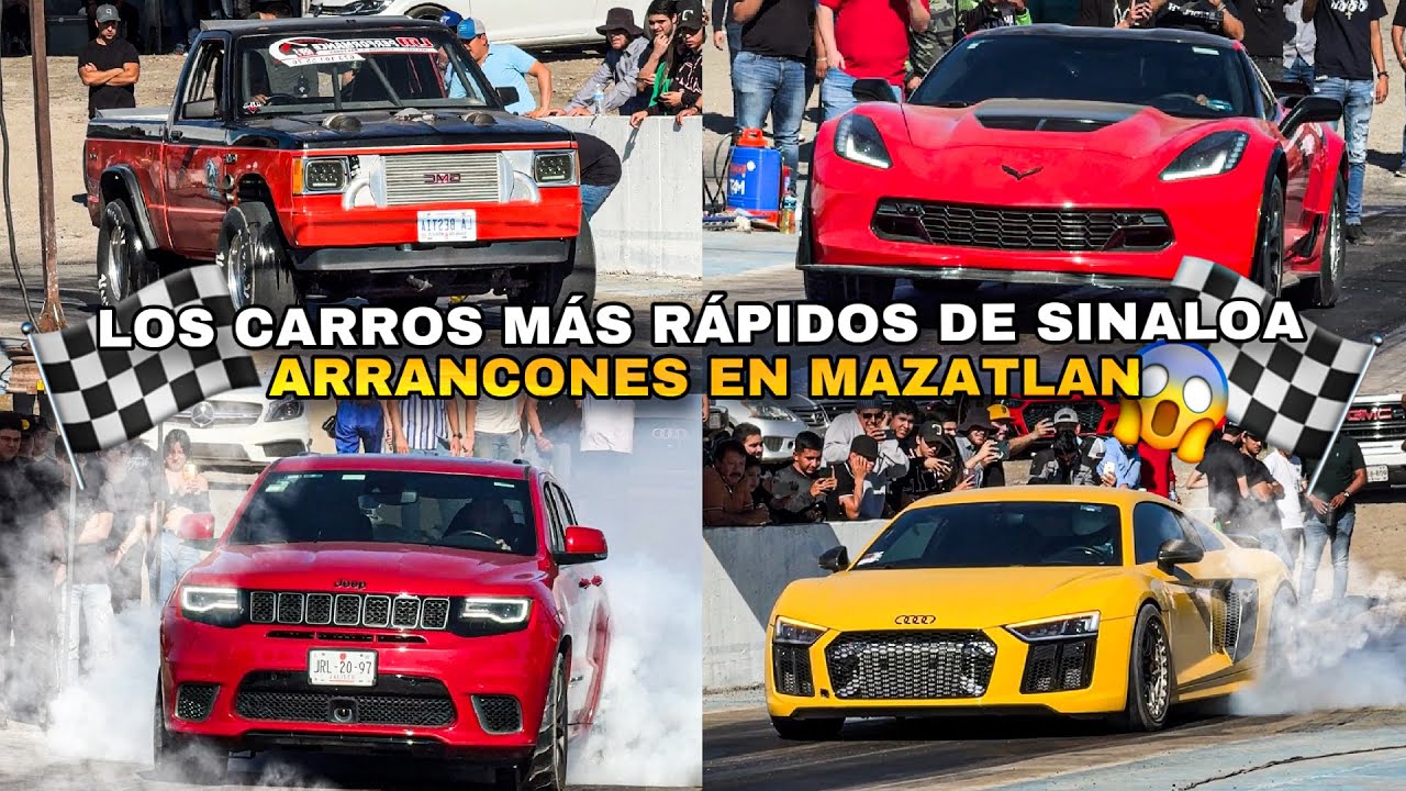 LOS CARROS M&Aacute;S R&Aacute;PIDOS DE SINALOA EN LOS ARRANCONES || SINALOA STANG