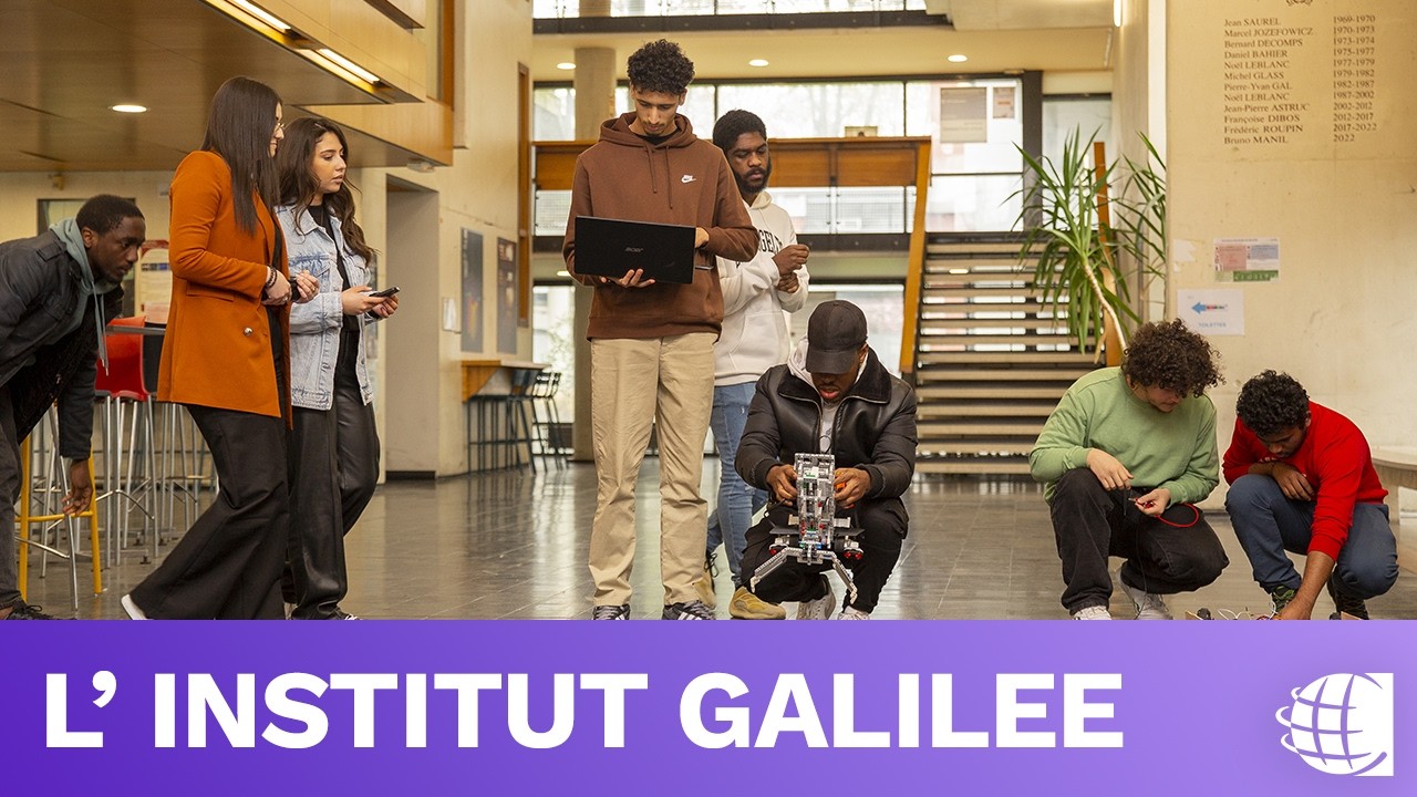 Présentation de l'Institut Galilée.