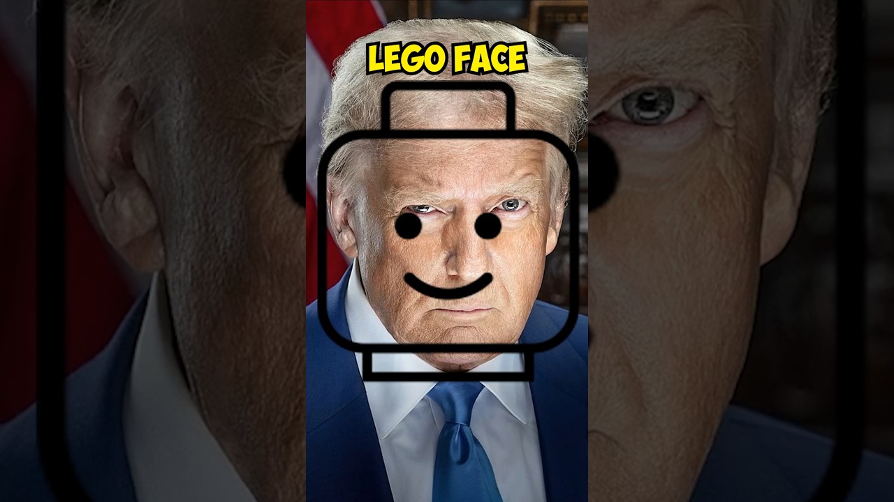 Donald Trump as a LEGO Minifigure 💀