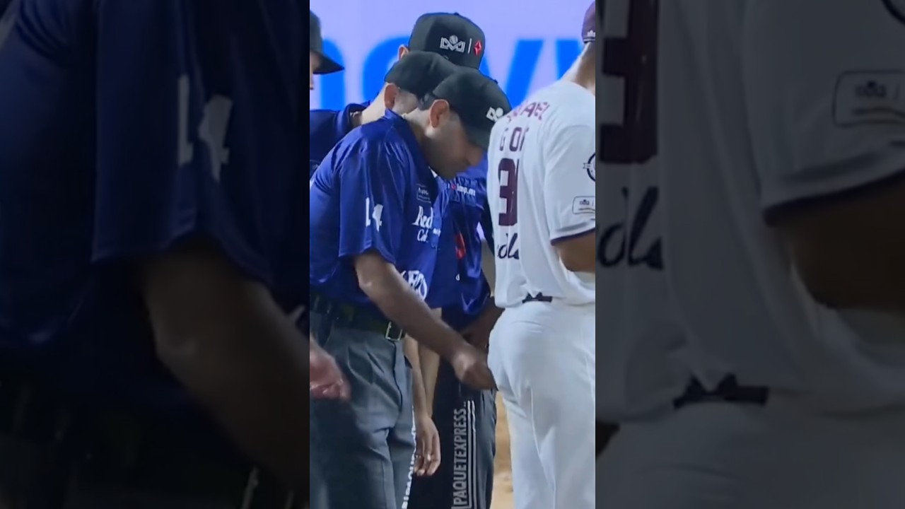 Se pusieron raras las semis en LMP; Anthony Gose es manoseado por umpires por supuesta sustancia🔥