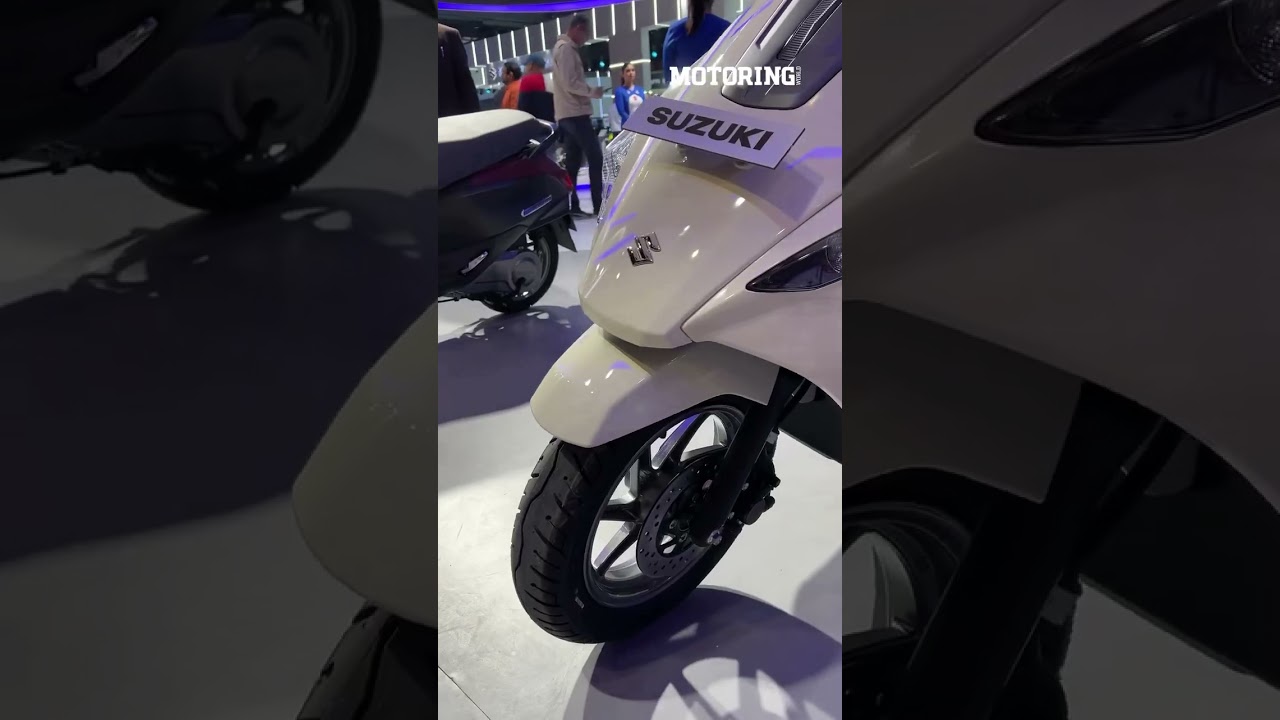 The Suzuki Access goes electric!#motoringworld #ev #Suzuki #eaccess #access #electricmobility