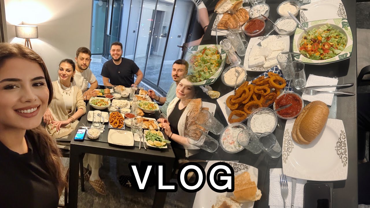 VLOG| Arkadaşlarımızla Güzel Bir Akşam | Market Vlog