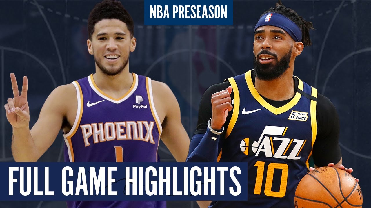 Phoenix Suns vs Utah Jazz - Full Game Highlights - NBA Preseason 2020