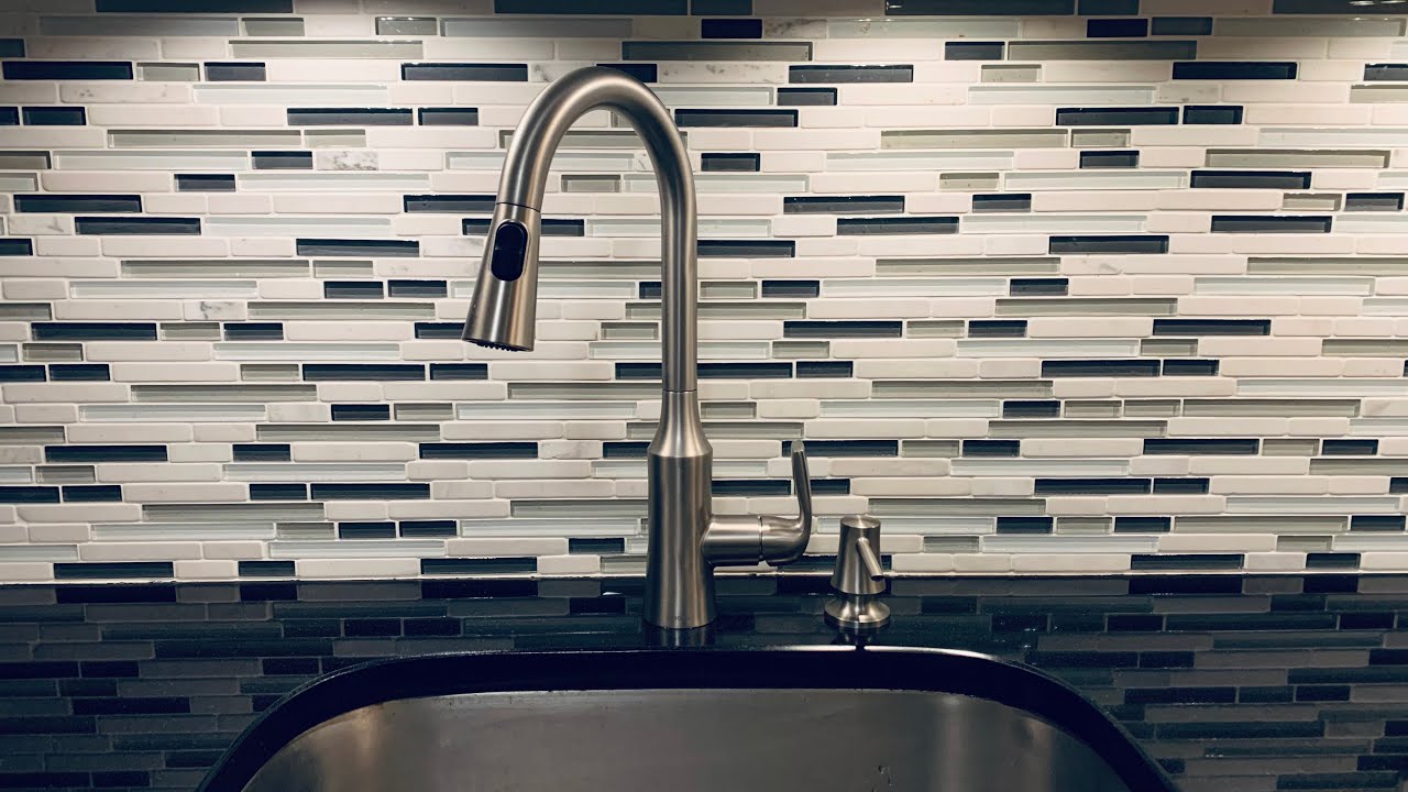 Moen Cadia Motionsense touchless faucet, My review & install step by step