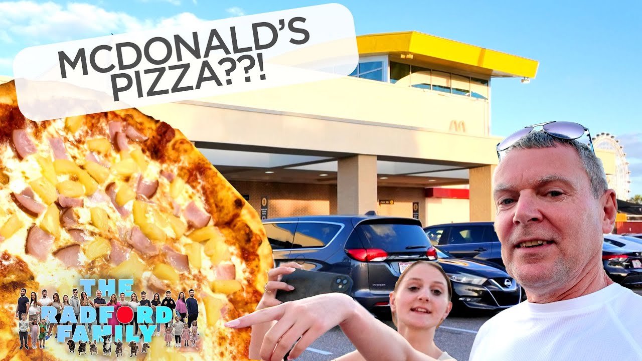 PIZZA AT THE WORLD'S BIGGEST MCDONALD'S!! | The Radford Family