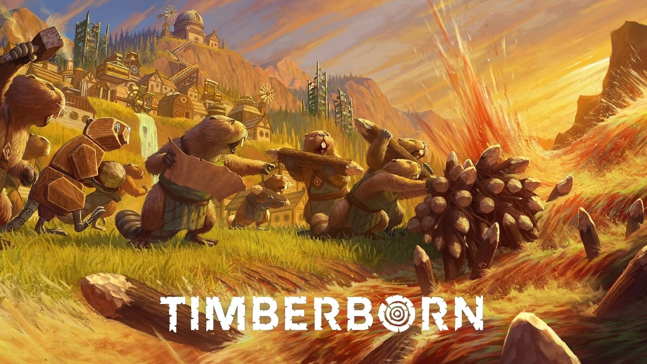 Timberborn || Строим домики и плотины #2
