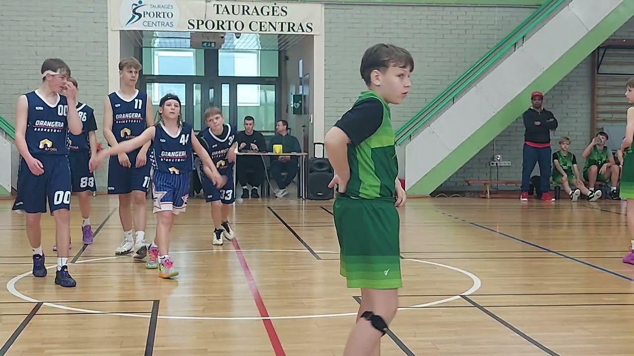 Tauragės km- Klaipėda kk oranžinis kamuolys(u-13)
