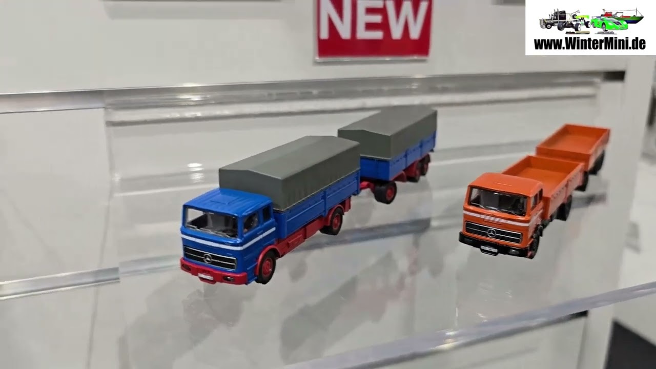 Carson Neuheit Maßstab 1:87 Nürnberger Spielwarenmesse / Nuremberg Toy Fair 2025 Mercedes Benz 1620