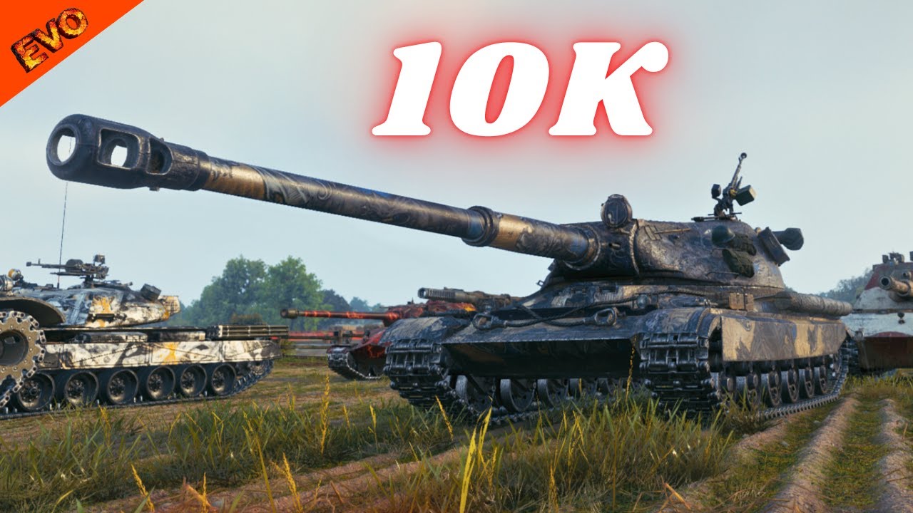 60TP  10 Damage 6 Kills & Vz. 55 - 11K Damage 10 Kills WoT Gameplay