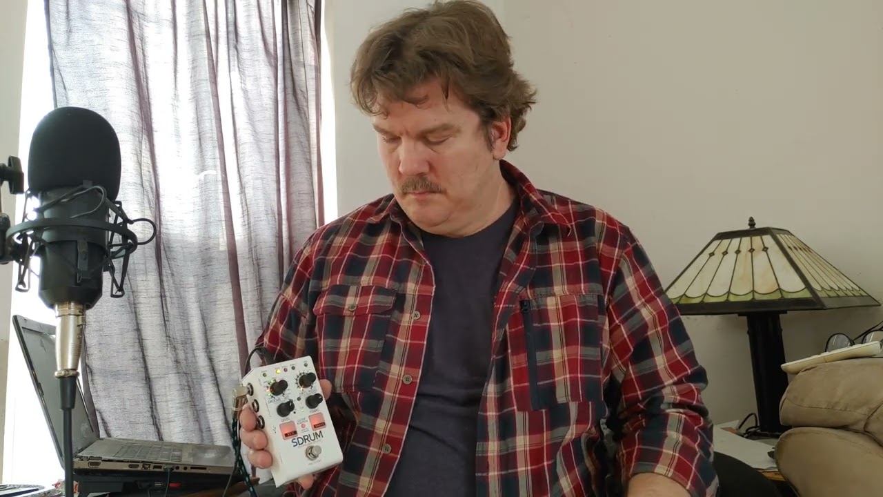 SDrum by Digitech Introduct Demonstration Easiest Programable Drum Machine