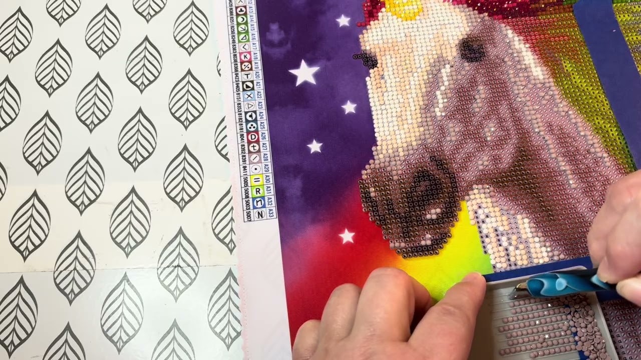 Diamond Dotz Rainbow Unicorn Part 8