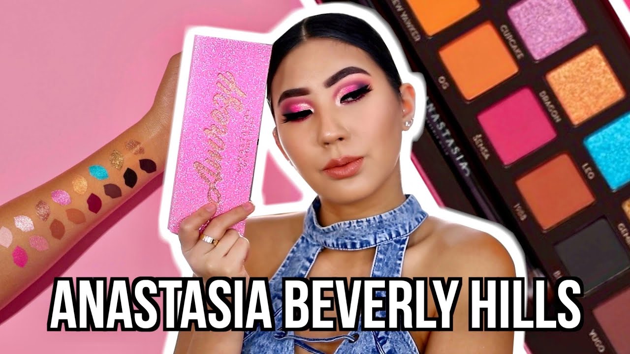 PROBANDO NUEVA PALETA DE ANASTASIA BEVERLY HILLS.. NO TIENE NADA NUEVO!! 😪