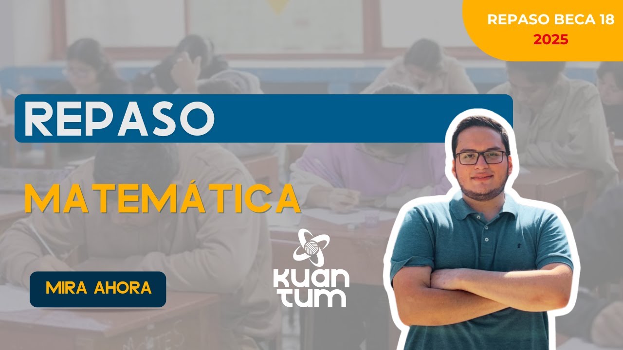 Matemáticas. Clases gratuitas #beca18