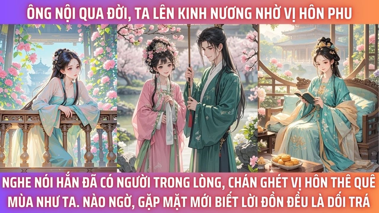 ÔNG NỘI QUA ĐỜI, TA LÊN KINH NƯƠNG NHỜ VỊ HÔN PHU. NGHE NÓI HẮN ĐÃ CÓ NGƯỜI TRONG LÒNG, CHÁN GHÉT
