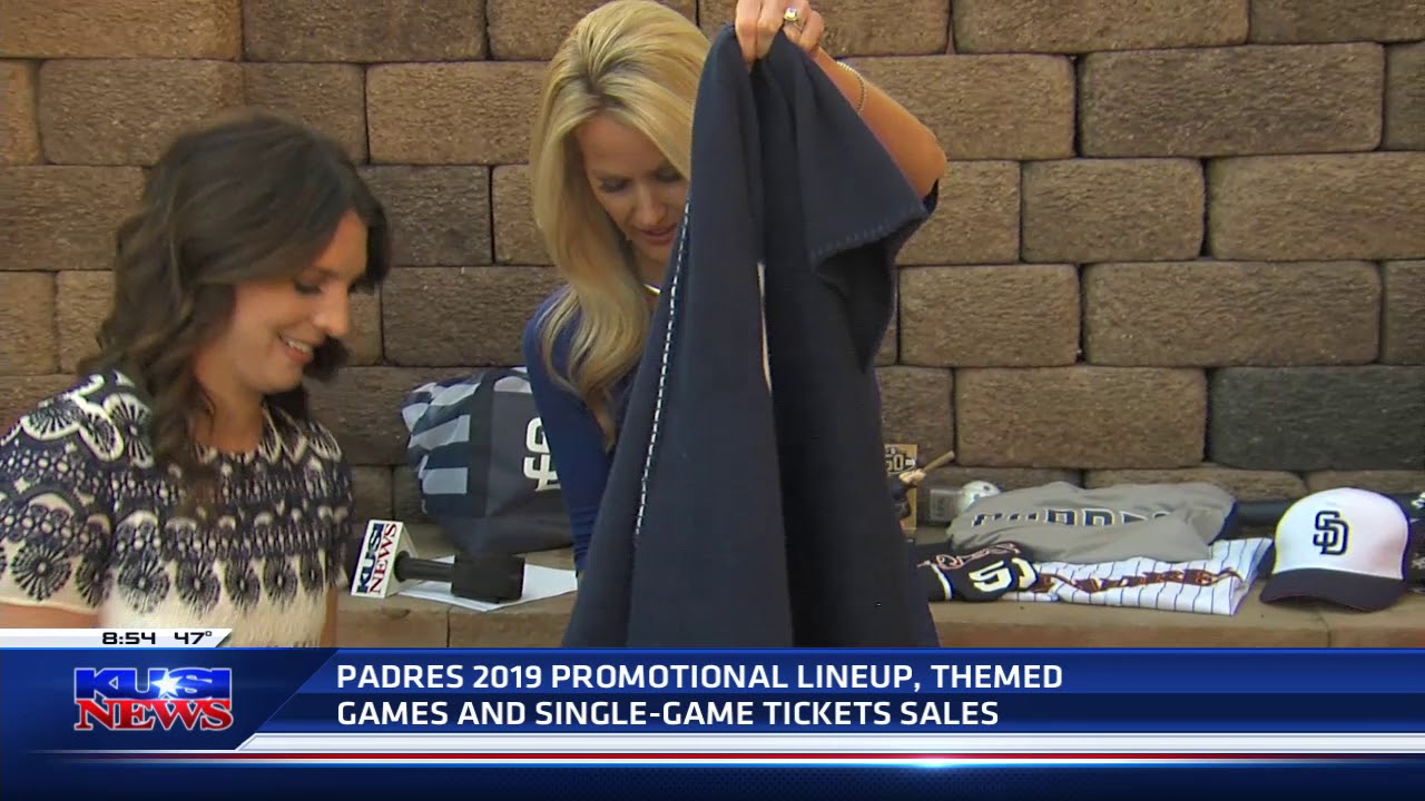 Check out the Padres game day giveaways for the 2019 season