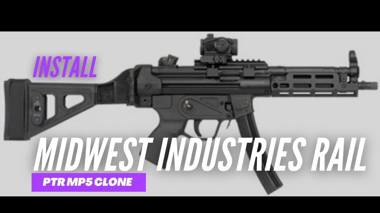 Installing the Midwest Industries MP5 Handguard on a PTR Clone