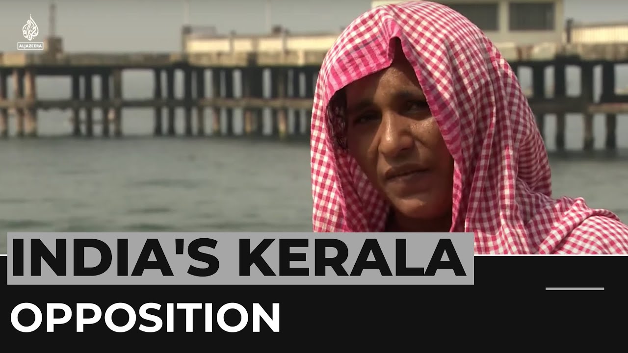 Indian coastal communities protest billionaire's Kerala project