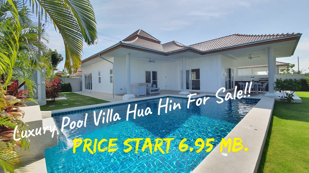 ❌SOLD!❌⛱️ขายบ้านพักตากอากาศหรูหัวหินพร้อมสระส่วนตัว Pool Villa Hua Hin For Sale