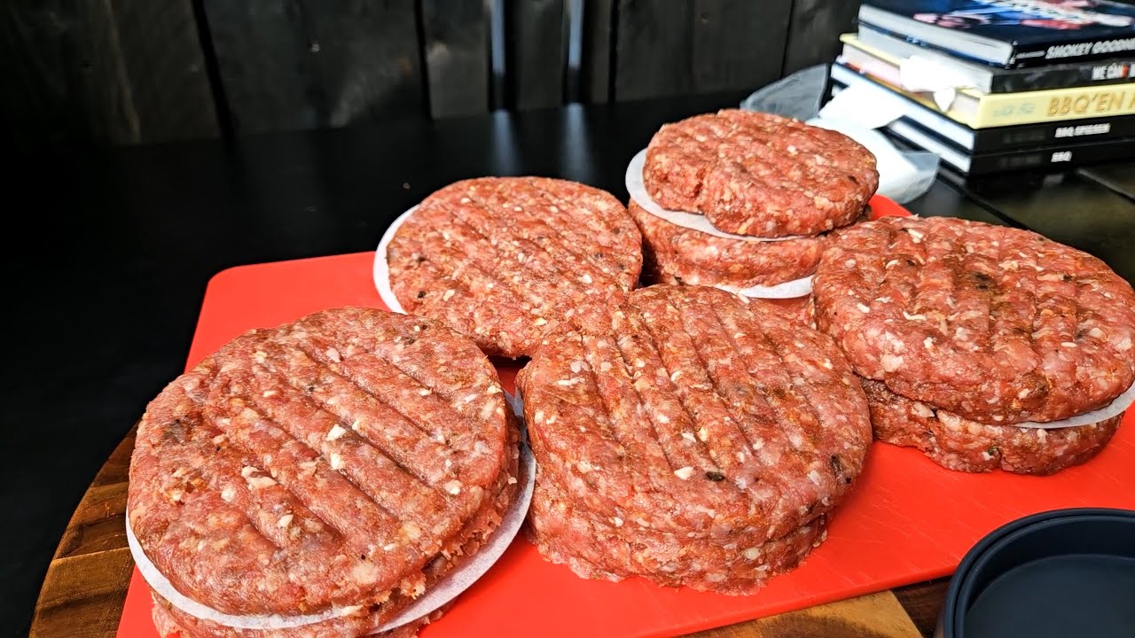 Making burgers from scratch!