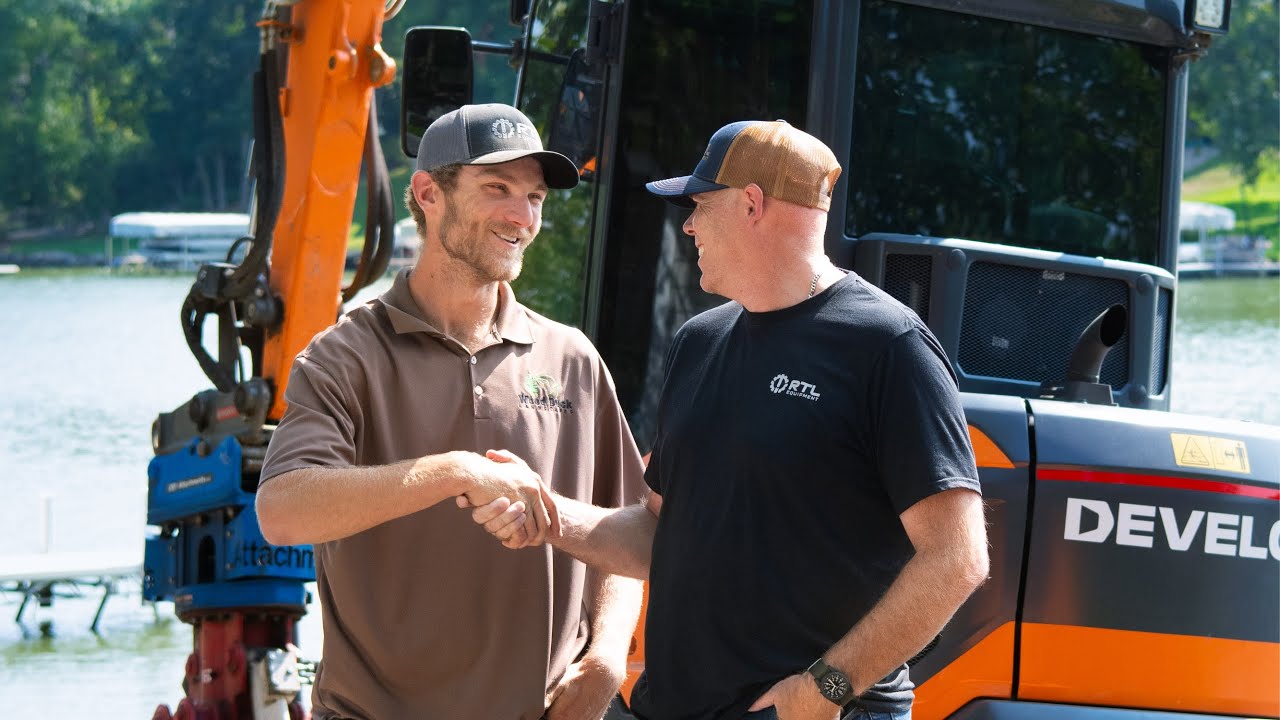 Landscaper Relies on DEVELON Compact Machinery