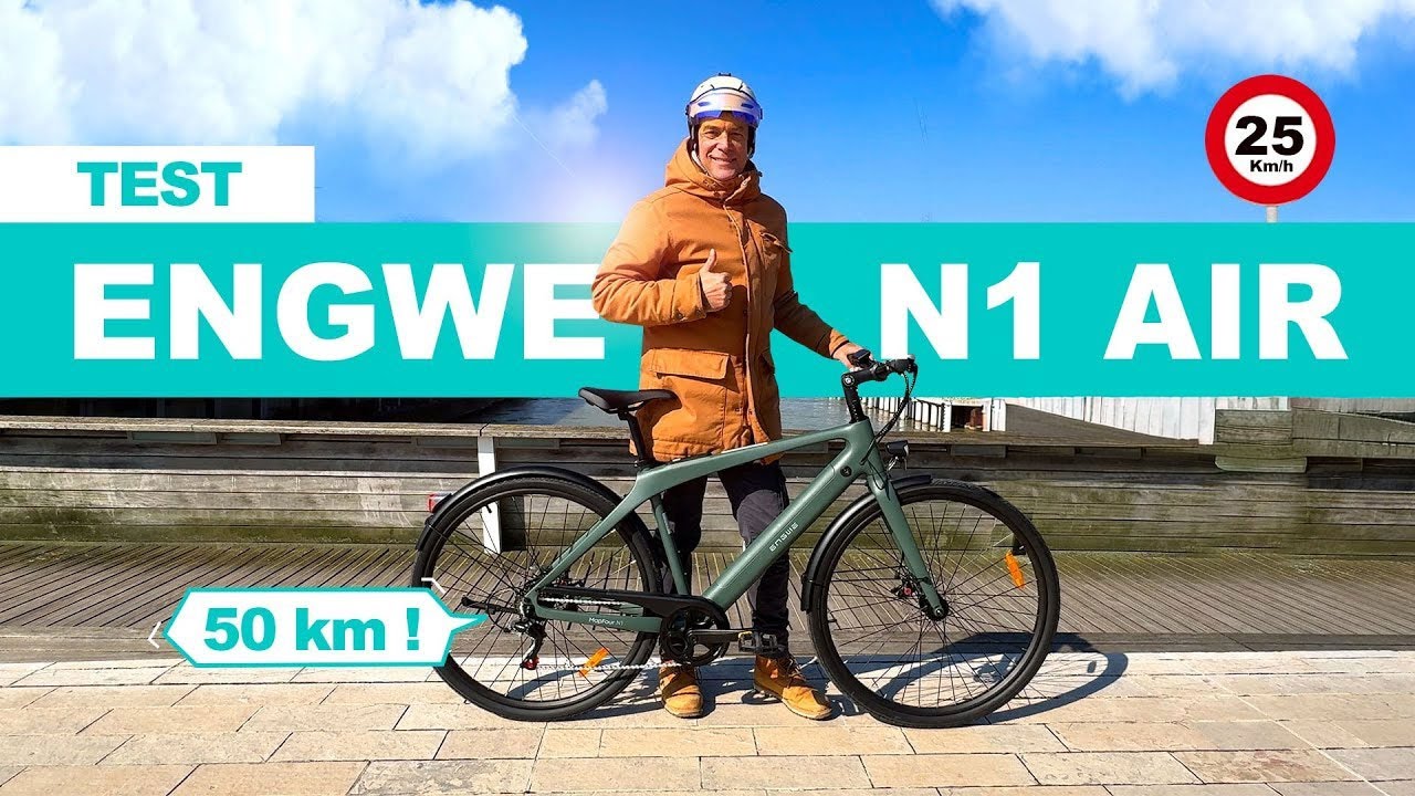 Mieux que le vélo électrique Cowboy ? Engwe N1 Air en test