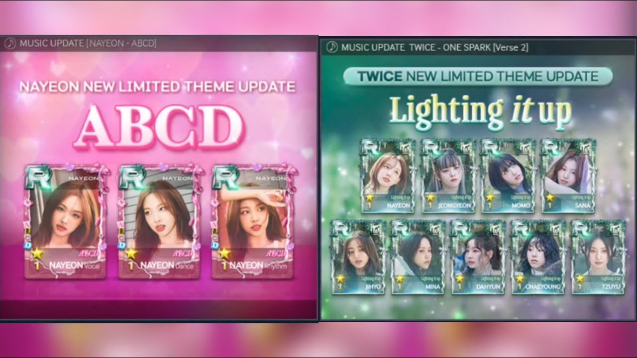 SuperStar JYPNATION | NAYEON & TWICE - ABCD & Lighting it up Event! 🅰️🅱️🐰Buy Buy Buy!