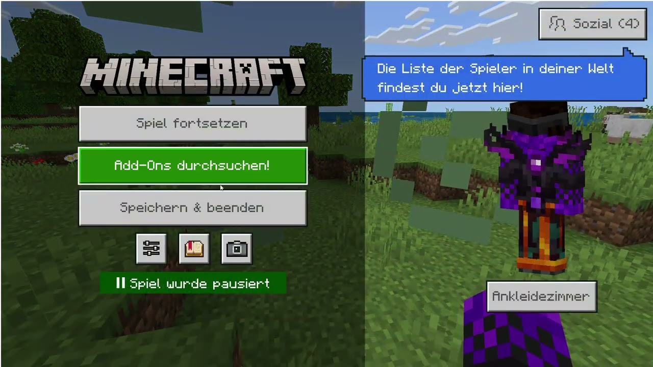 ich spiele minecraft in windows