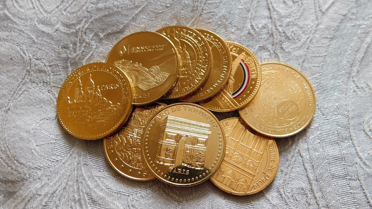 Paris Souvenir Coins!