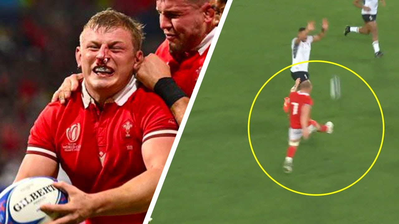 Jac Morgan's Kicking Skills Are ELITE For a Flanker!