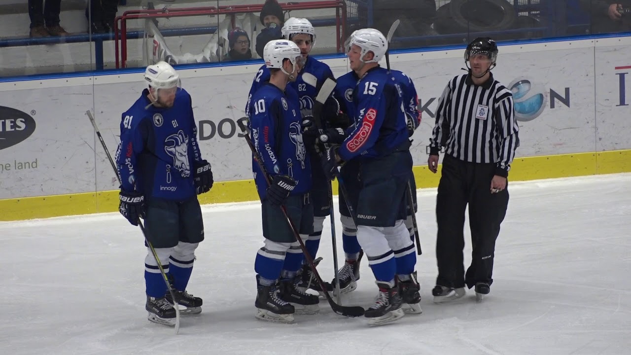20. Kolo SC Kolín vs HC Draci Bílina 9:2, 24. 11. 2018