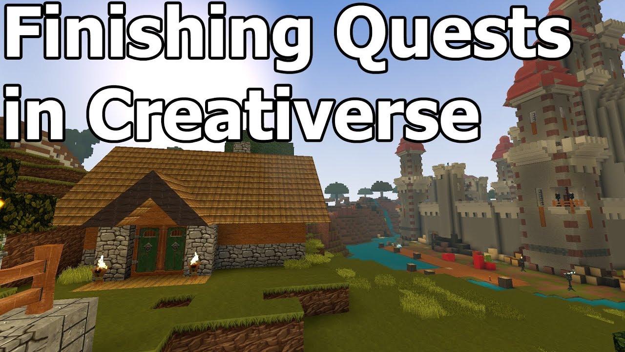 COMPLETING QUESTS IN CREATIVERSE! - Creatinators (89) - Creativerse Let's Play