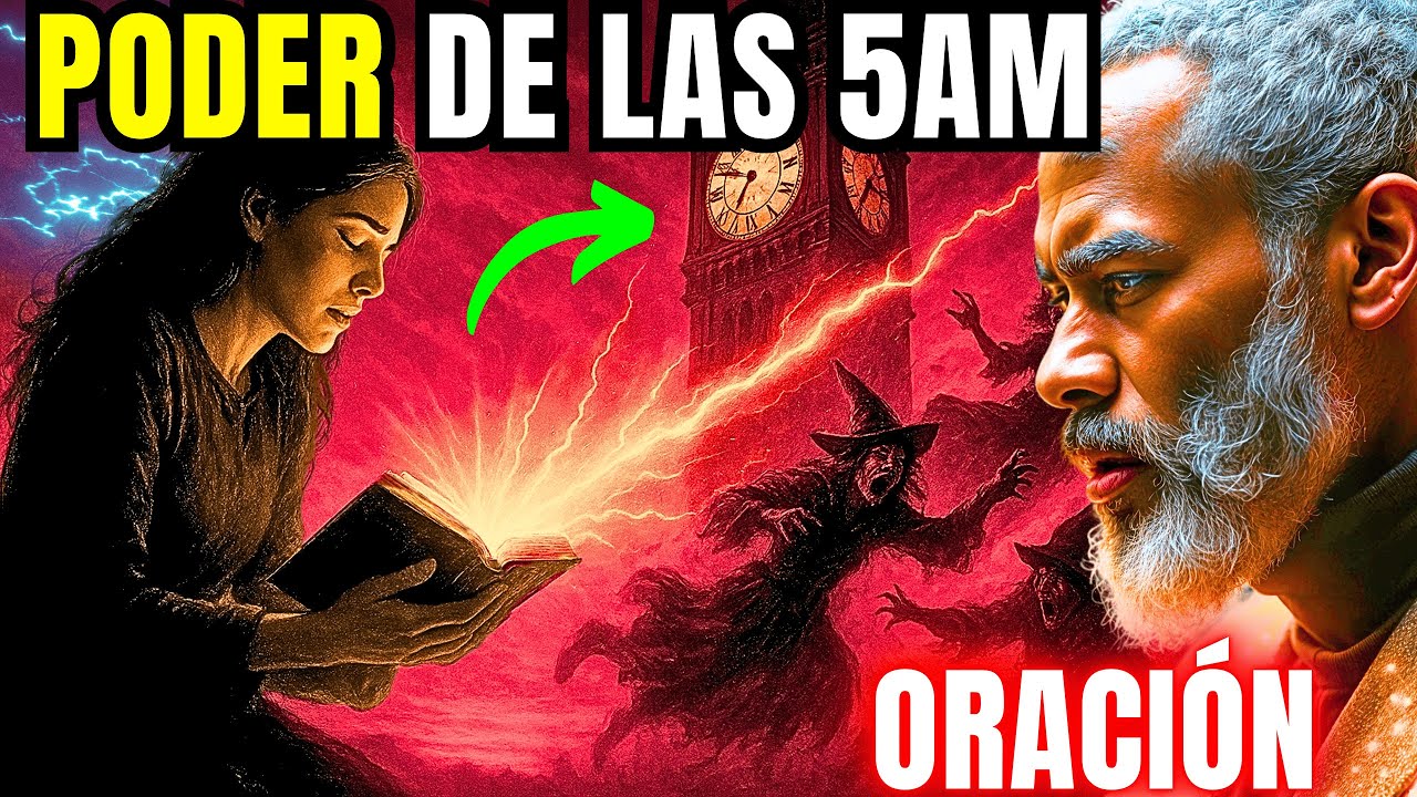 ✝️ Ex-Brujo Ense&ntilde;a la Oraci&oacute;n Mortal para Decir a las 5 de la Ma&ntilde;ana &mdash; &iexcl;Las Brujas Colapsan