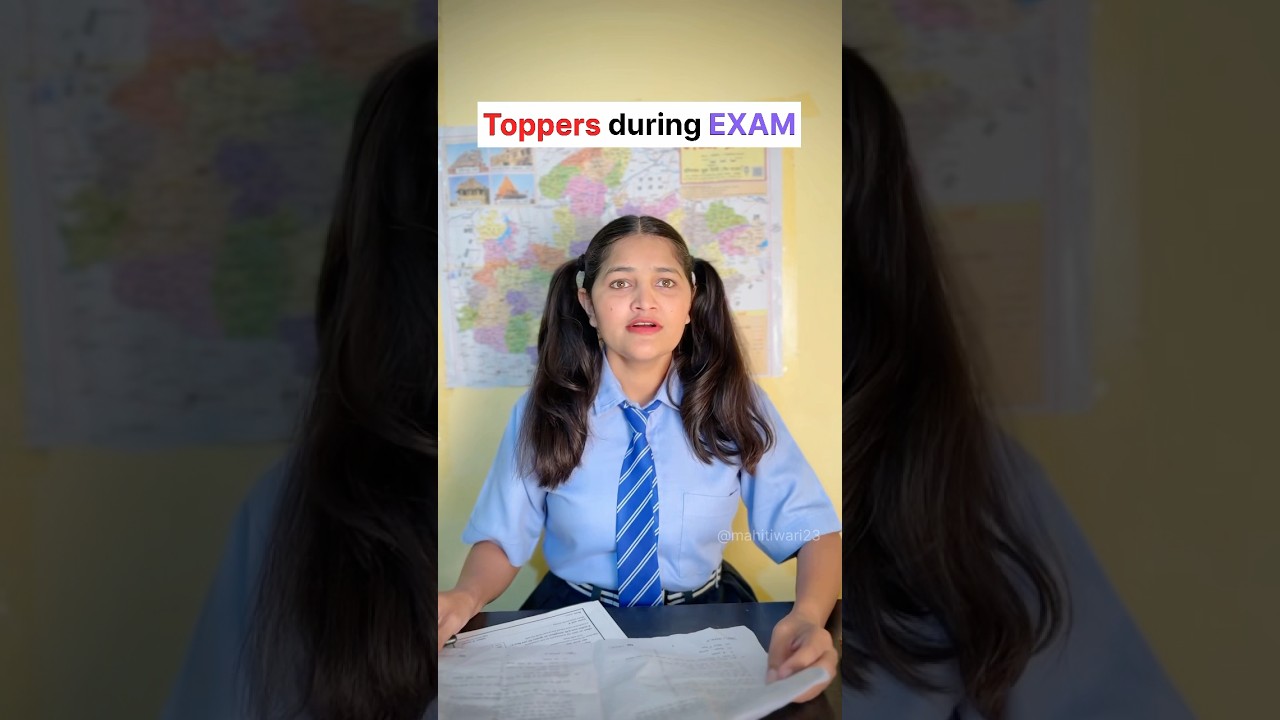 Exam Hall ke Kisse😜 || Mahi Tiwari #schoollife #exam #shorts #boardexam