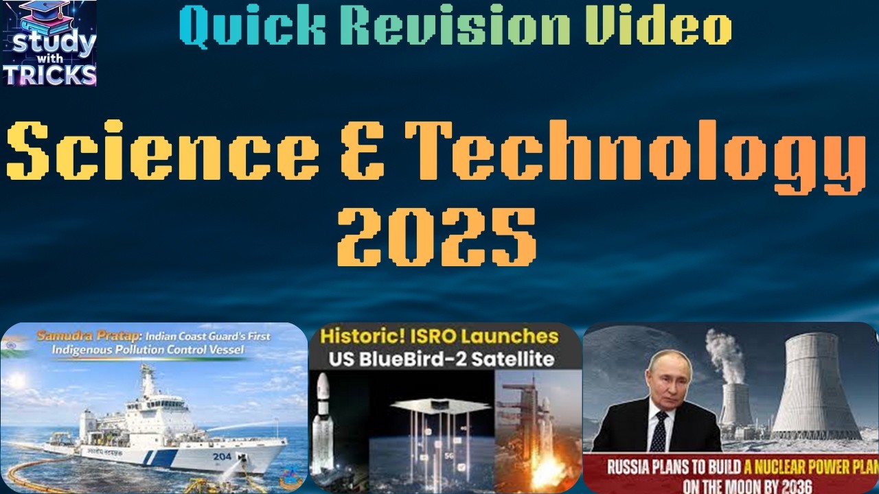 Science and Technology Current Affairs in Telugu - 2025| #appsc| #tgpsc|#gk