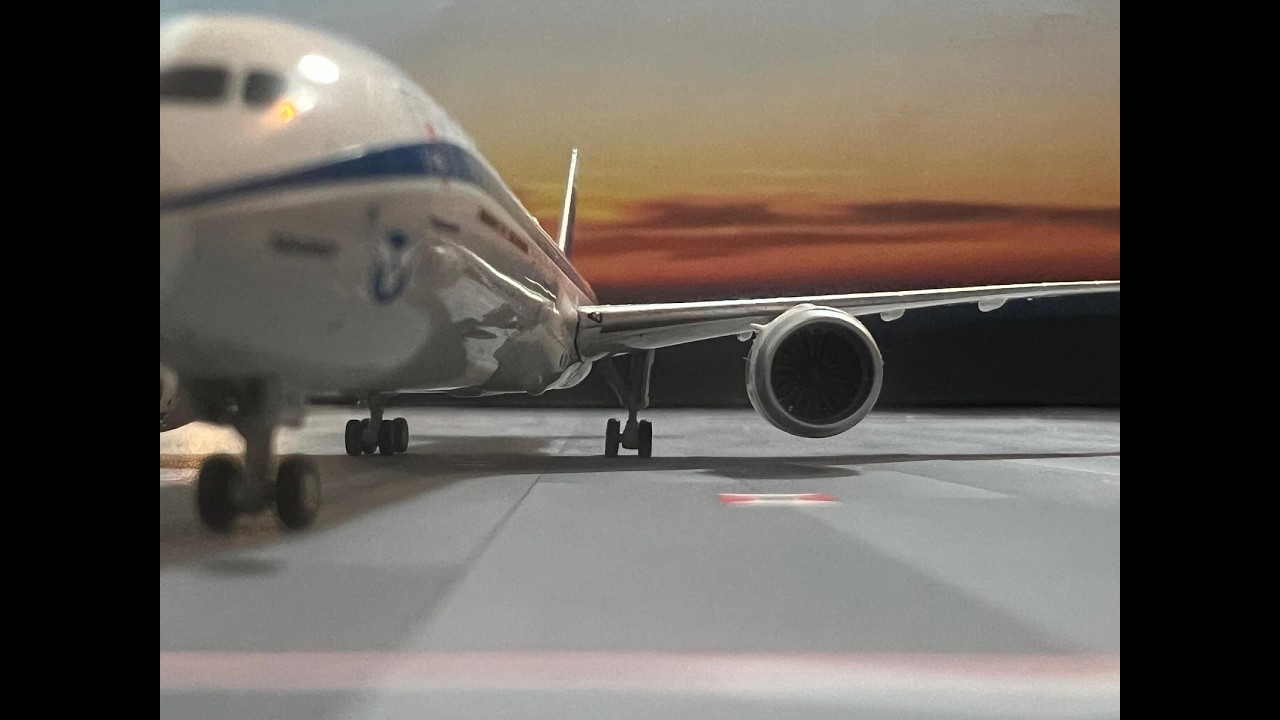 EL AL 787-9  4X-EDF NG Models 1:400