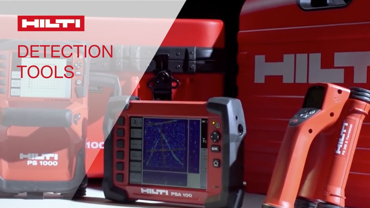 OVERVIEW of the Hilti PS 1000 and PS 250 detection systems