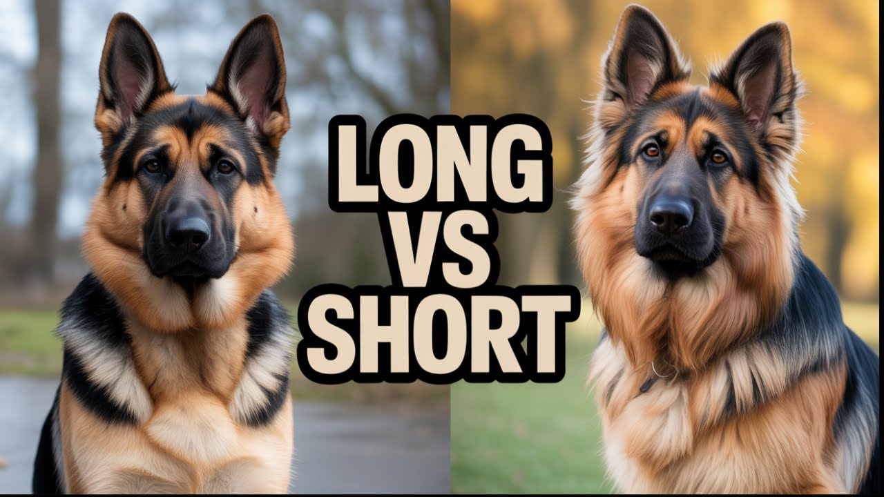 Long-Haired vs Short-Haired German Shepherds: Complete Guide to Differences 🐾