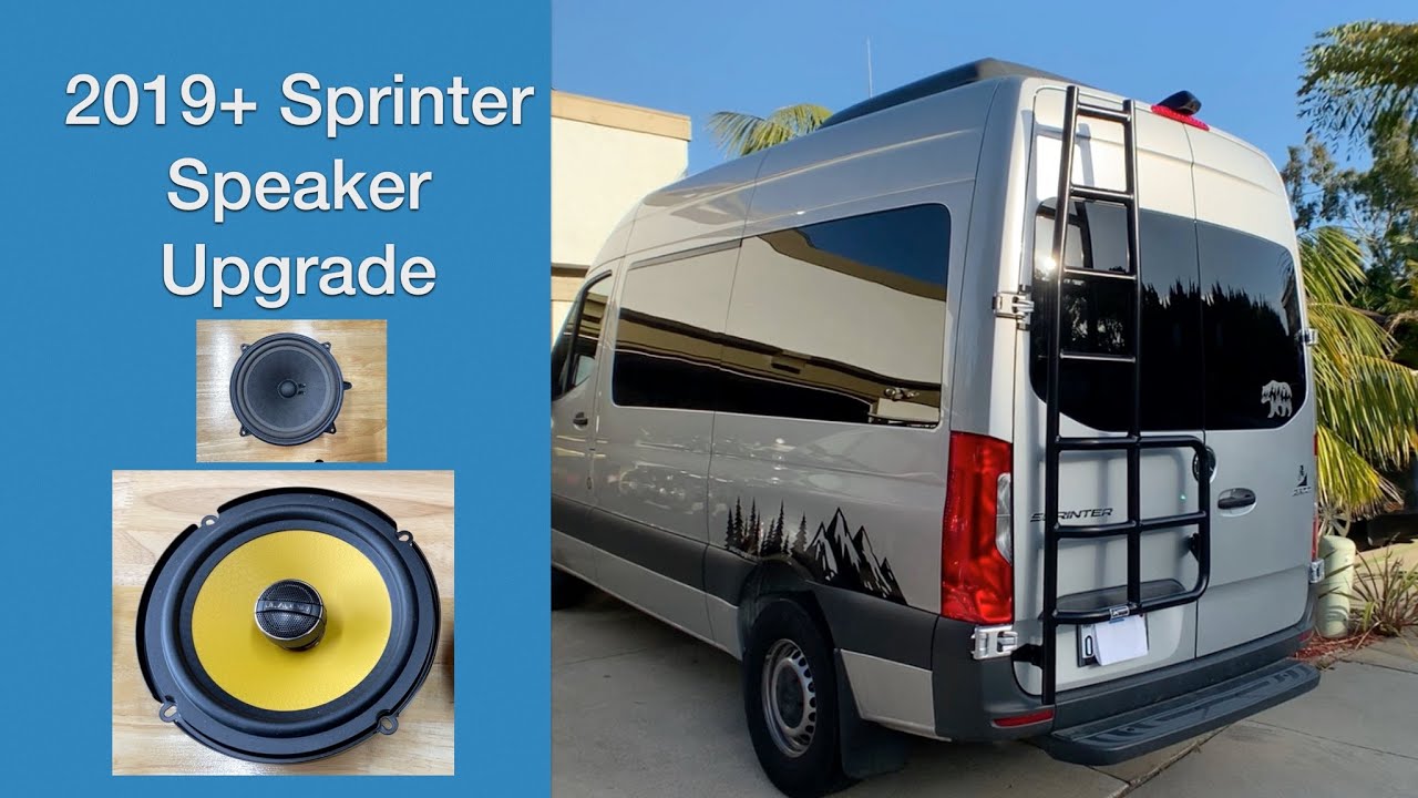 How to upgrade speakers for 2019 Sprinter passenger van to JL Audio's C1-650 (ccoaxials & component)