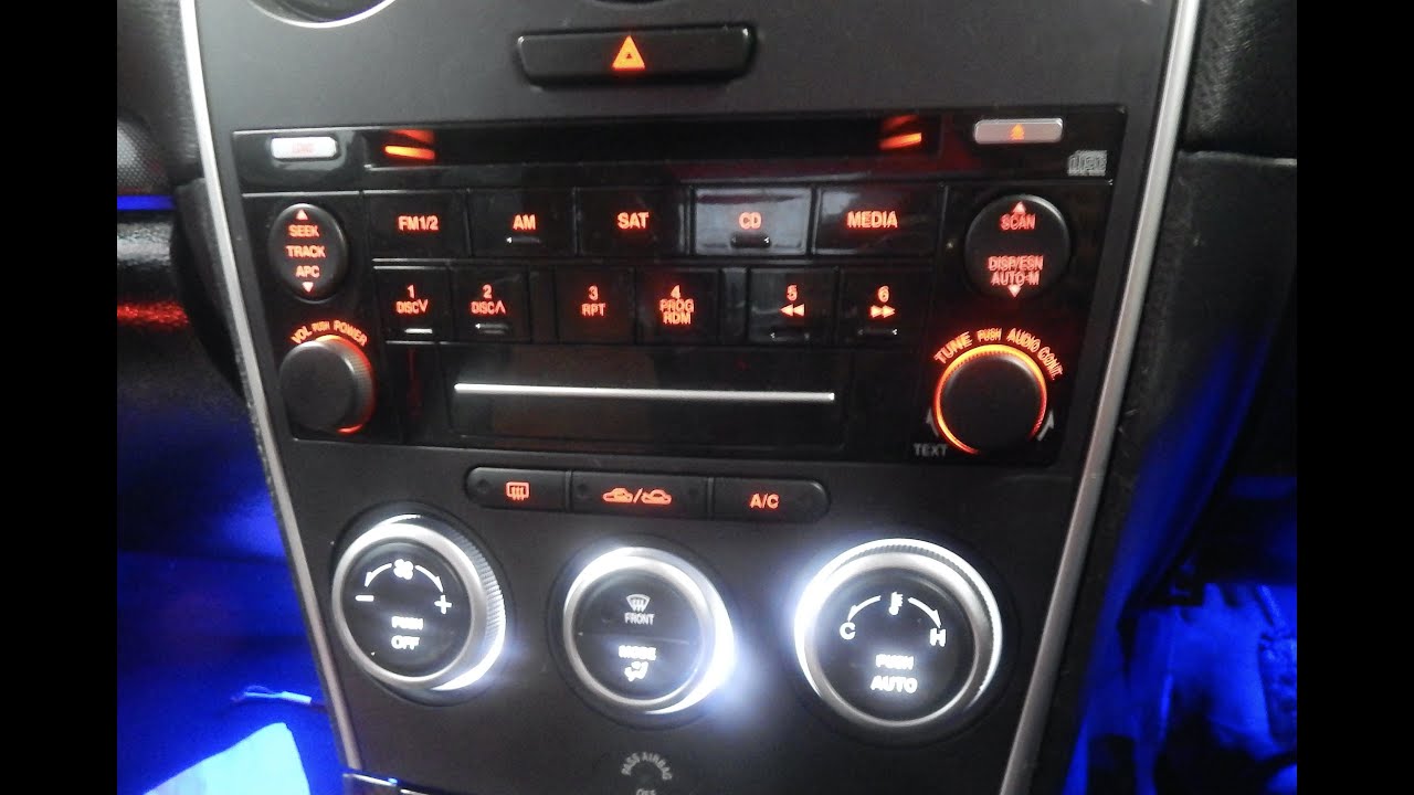 climate control unit  lights repair  for mazda platform