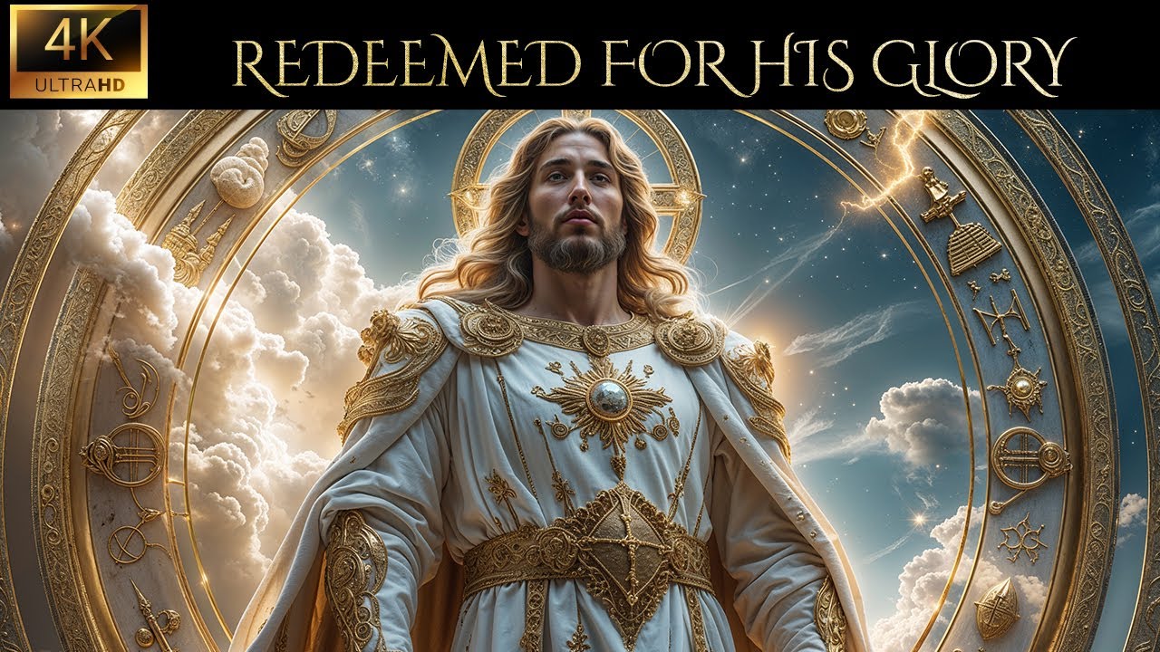 Redeemed for His Glory – Isaiah 48:17 (4K) | Worship In Heaven | Heaven Songs