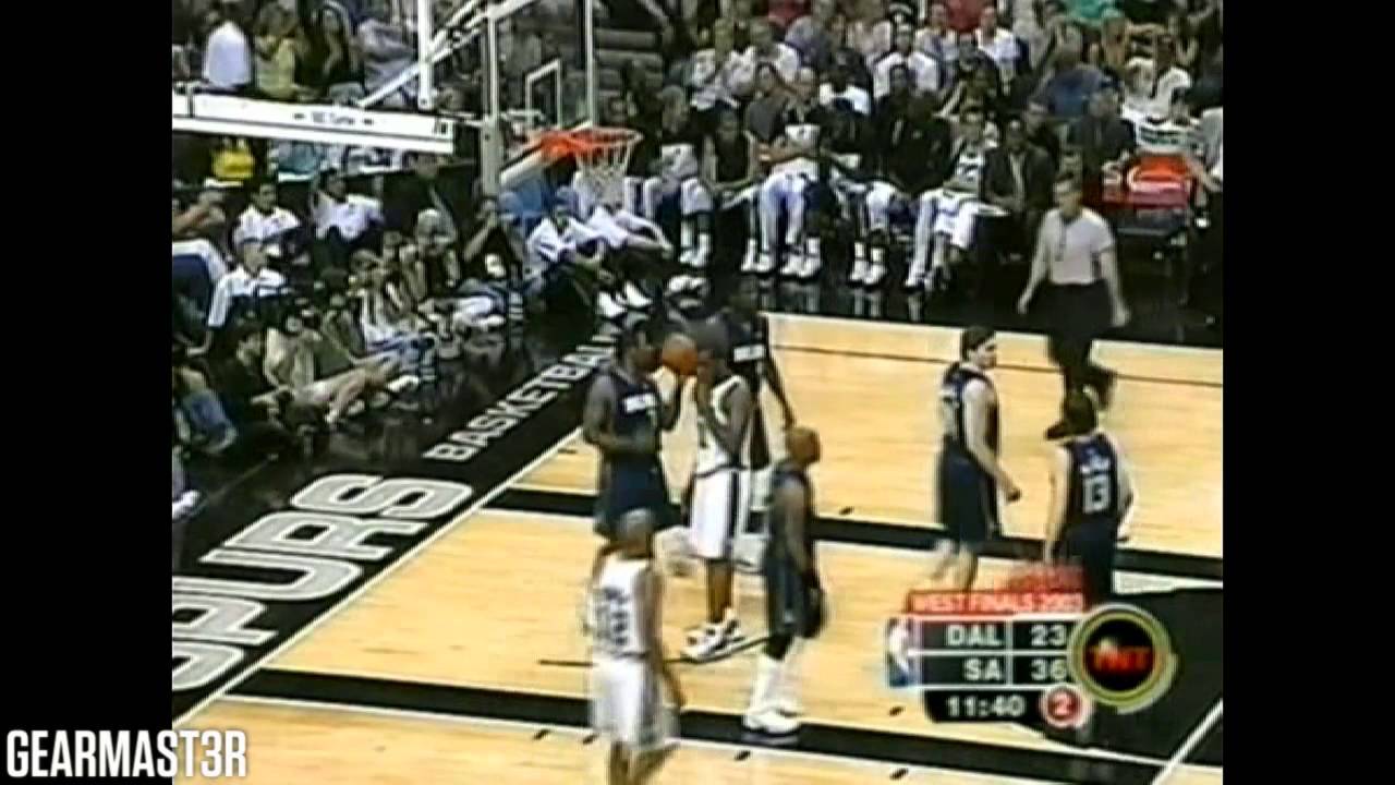 Tim Duncan - 40 pts, 15 reb, 7 asts vs Mavericks Full Highlights (2003 WCF GM1) (2003.05.09)