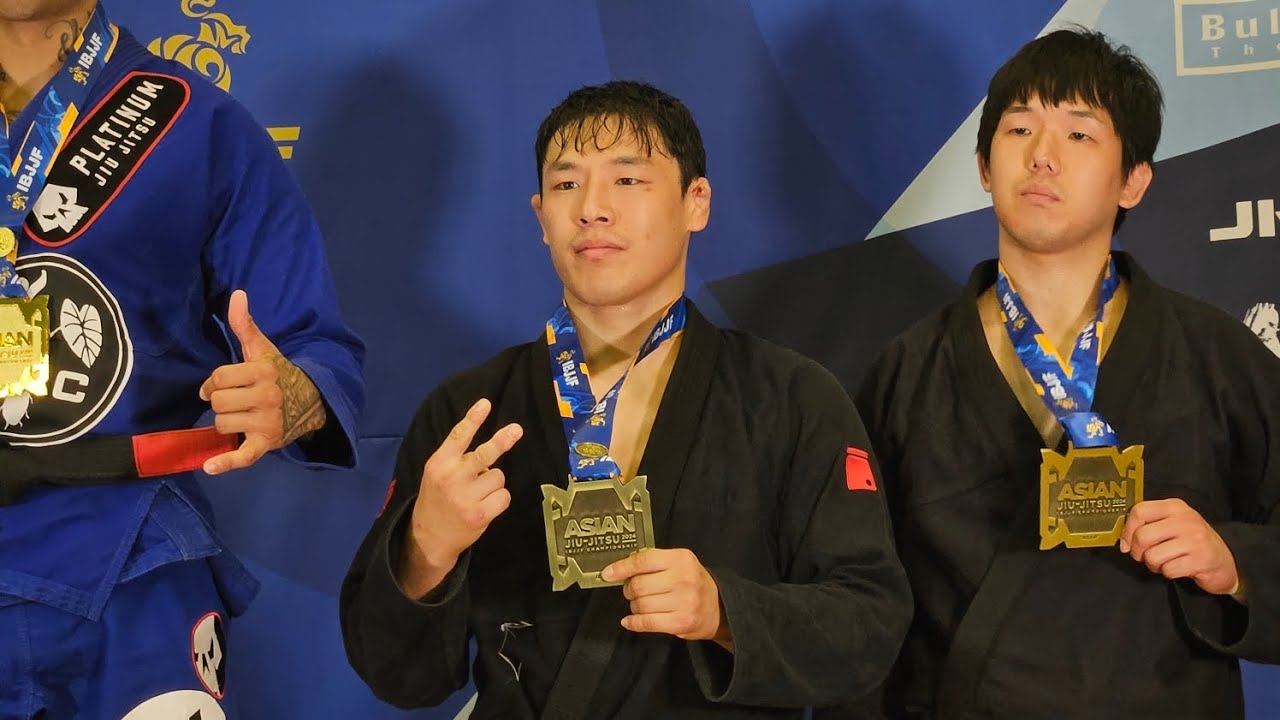 브라질리언 챔피언과 한판 하고 왔습니다.(IBJJF ASIAN V-LOG)