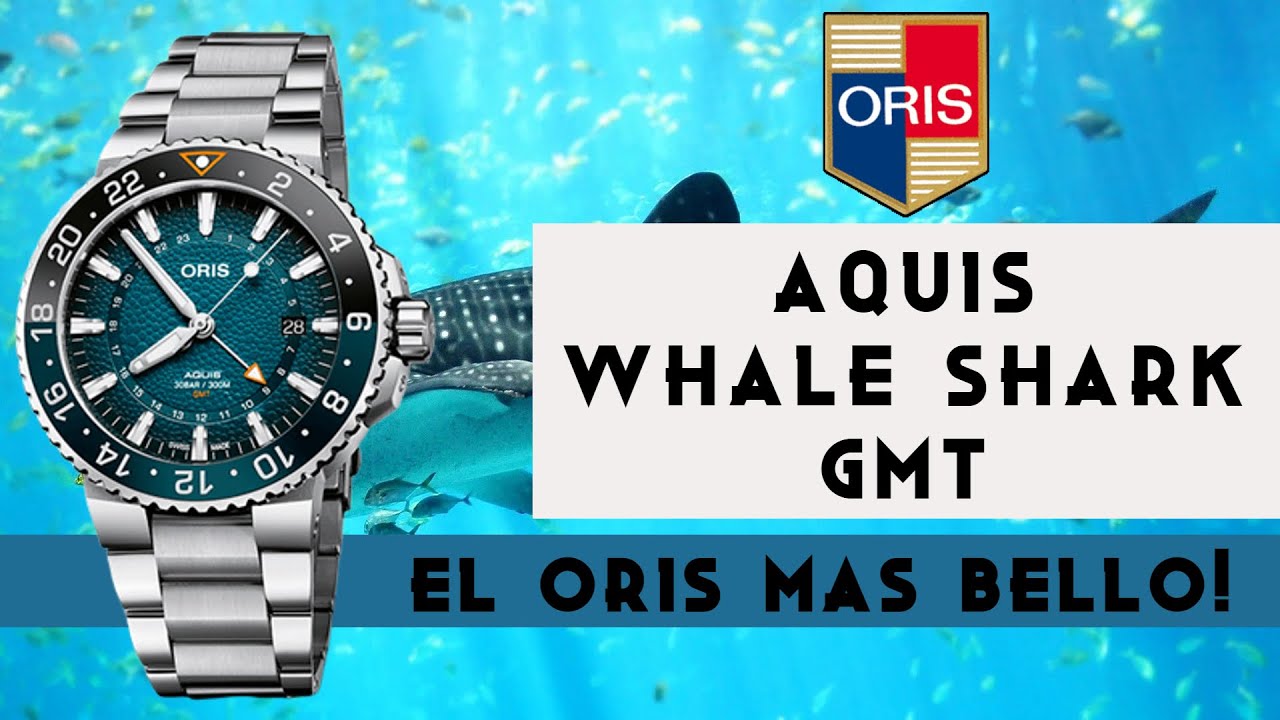 Estoy loco por este Oris AQUIS Whale Shark Limited Edition