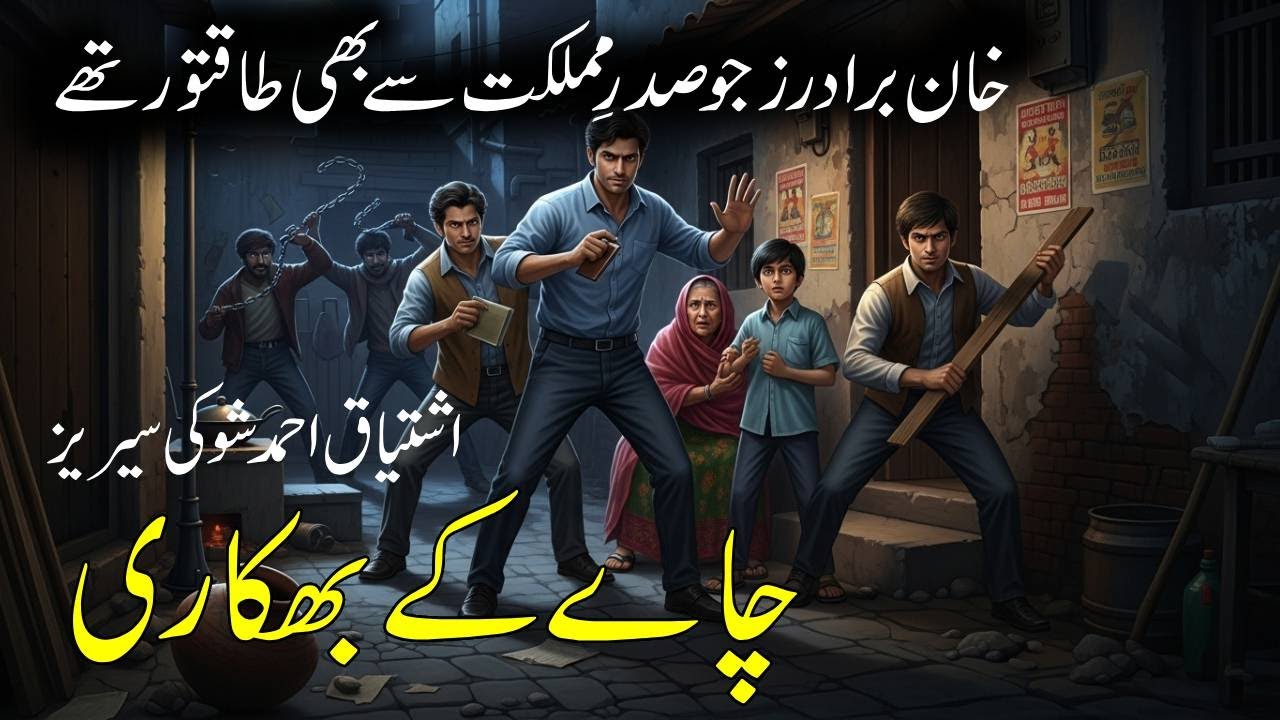 Chai Ka Bhikaari | Shoki Brothers Series | Ishtiaq Ahmed Style Suspense Story