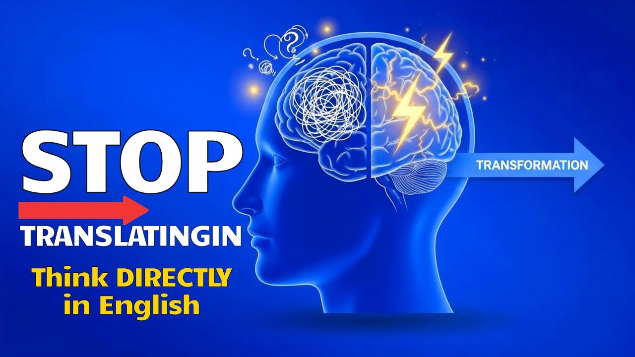 Think in English, Not Translate | 5 Simple Steps | Beginner to Fluent Fast