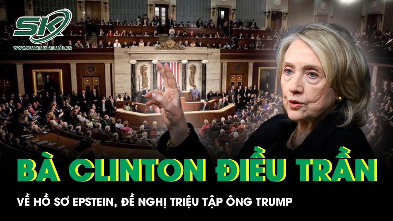 Bà Clinton điều trần đanh thép trước Hạ viện về hồ sơ Epstein, đề nghị triệu tập ông Trump