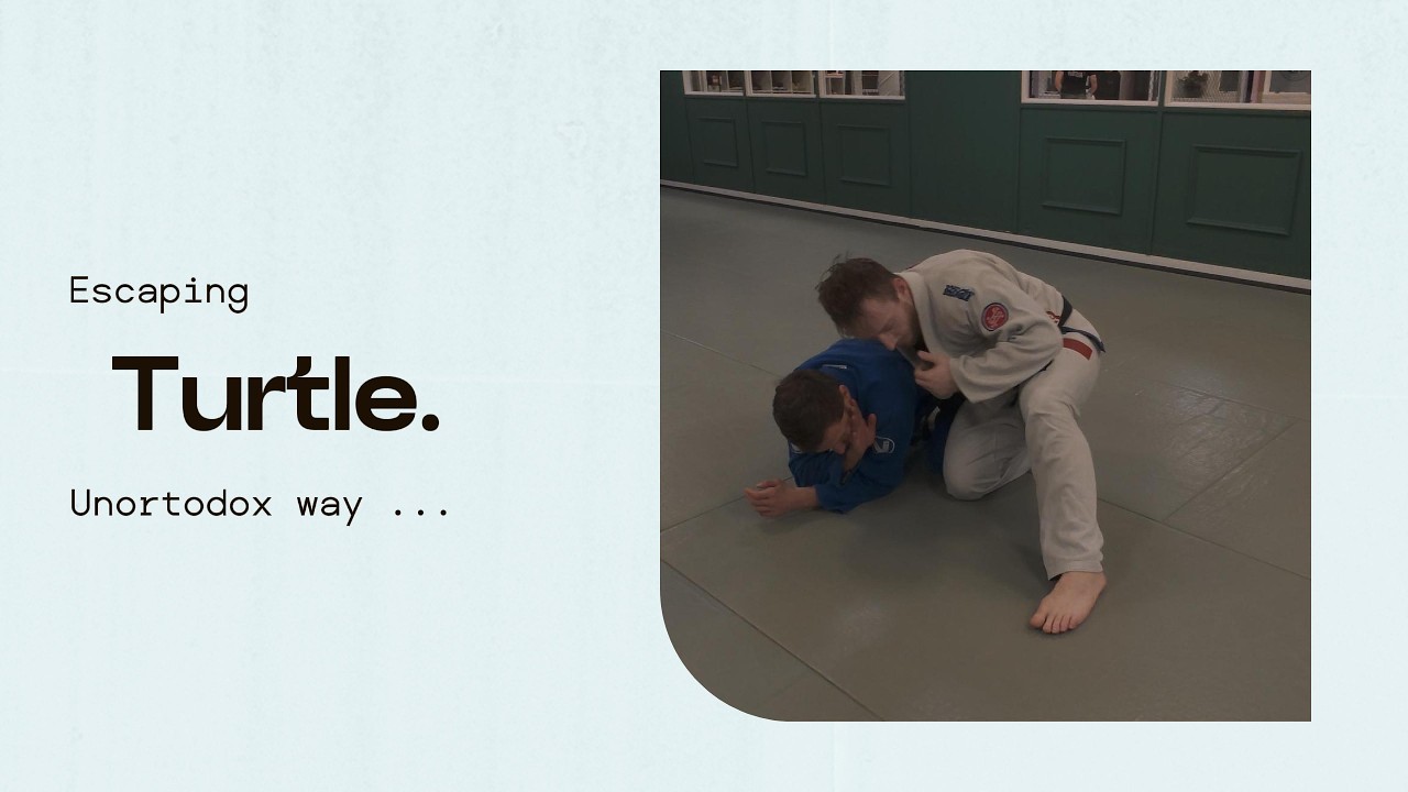 Unorthodox Turtle Escapes in BJJ