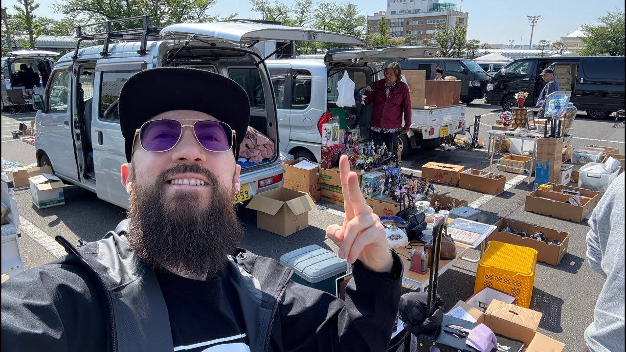 EXPLORANDO EL MERCADO DE PULGAS EN JAPÓN EN VIVO