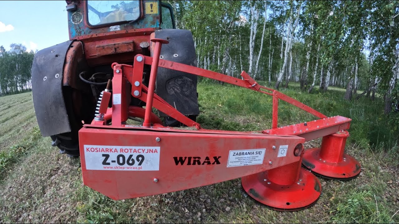 Косилка роторная WIRAX Z-069 ширина захвата 1,65м