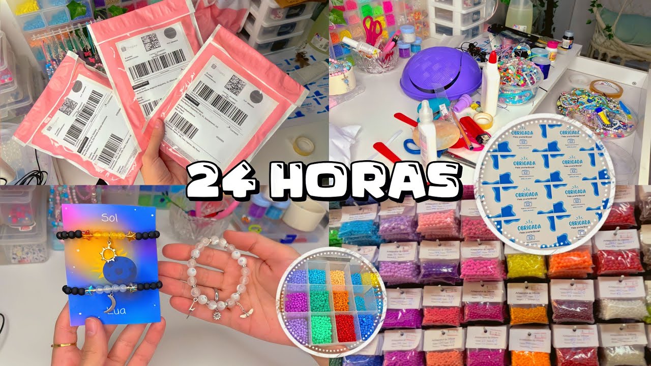 24 HORAS NA LOJINHA: PEDIDOS SHOPEE, COMPRINHAS, ORGANIZANDO E MUITO +